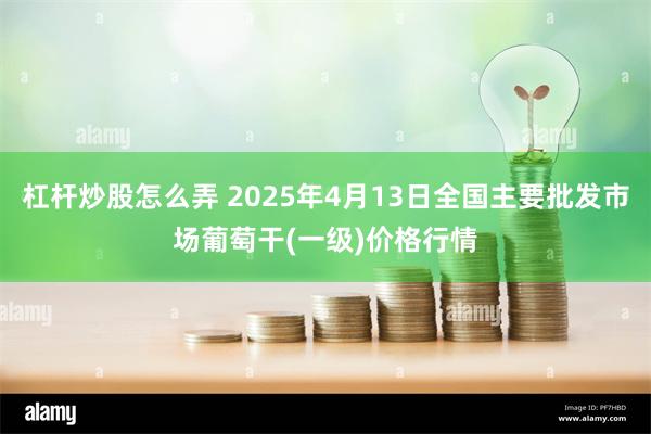 杠杆炒股怎么弄 2025年4月13日全国主要批发市场葡萄干(一级)价格行情
